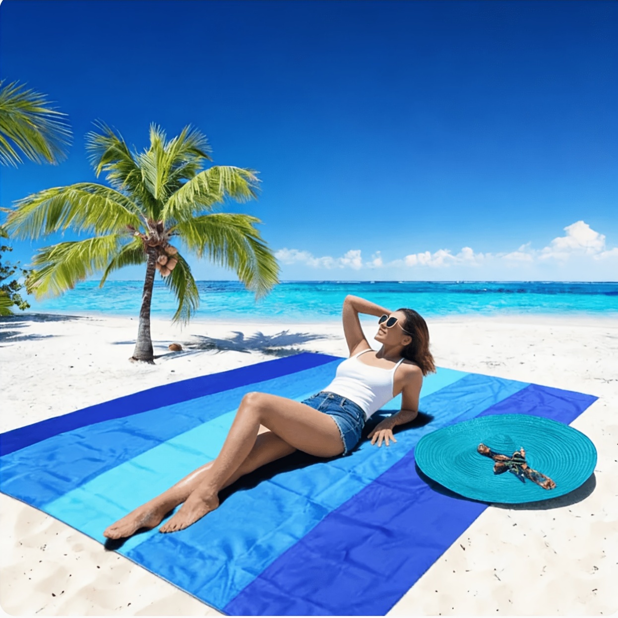 5-7 Person Large Picnic Mat Beach Blanket