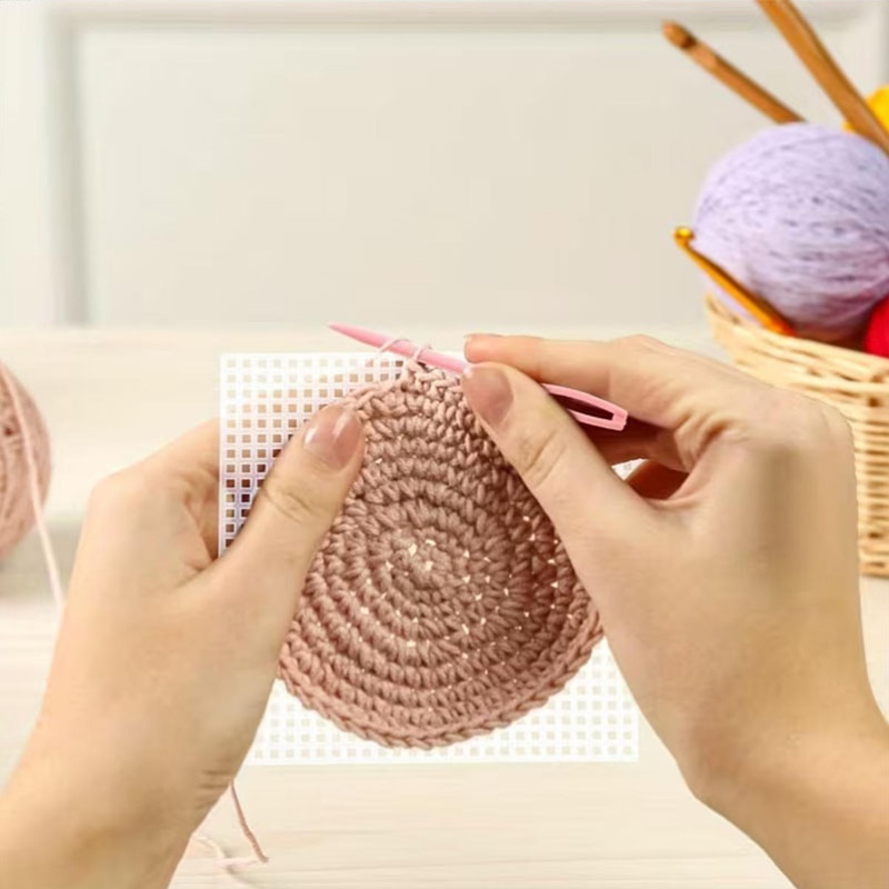 12pcs Premium Plastic Canvas Mesh Sheets Set for Crafts