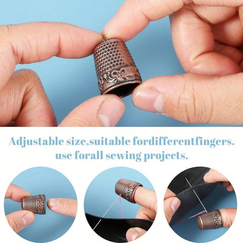 Aazon.co: GYGYL 6Pcs Sewing Thible, Sewing Thible Finger Protector, Accessories DIY Sewing