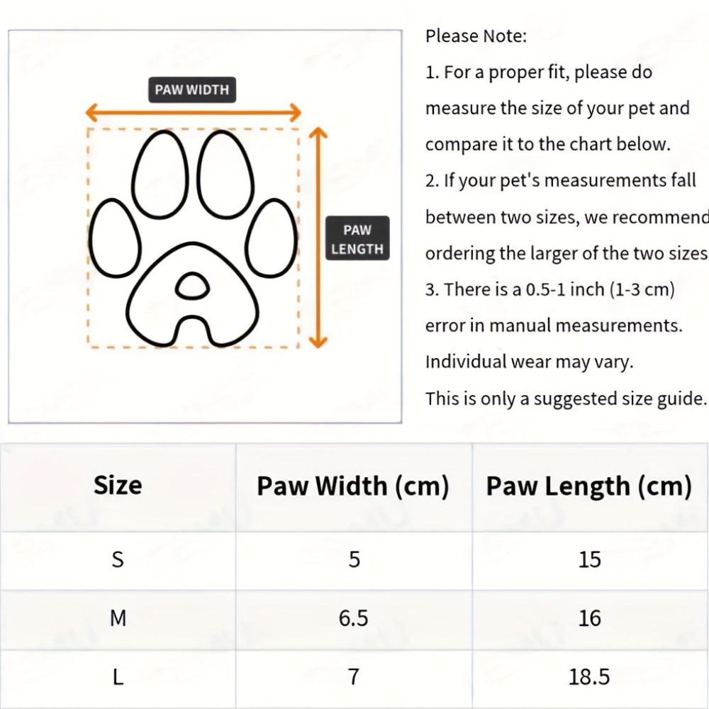 8pcs Non-Slip Dog Socks for Paw Protection