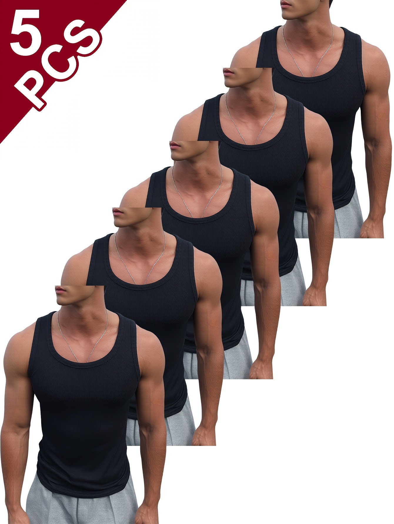 mens undershirt sold on Temu Japan