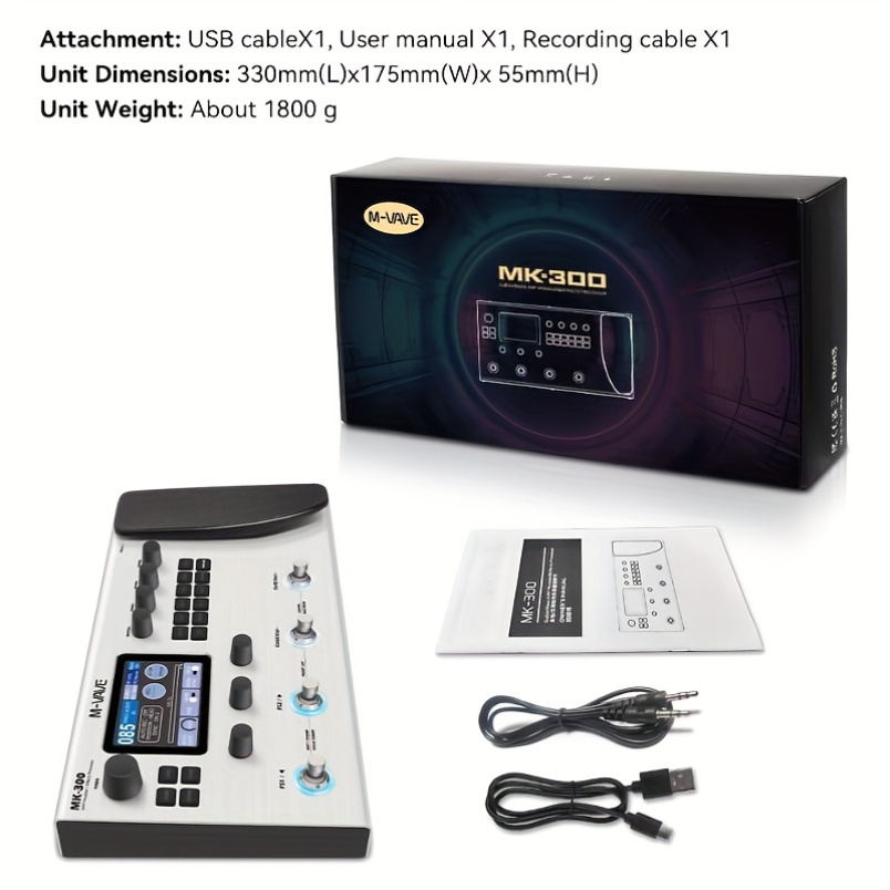 m mk 300 guitar multi effects processor amp modeler - Temu