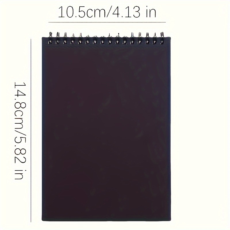 TEMU 4 Pack Of Spiral-bound Sketchbooks: 30 Acid-, 5.8in X 4.1in, Beginner Artists - Great For Halloween/christmas Gifts