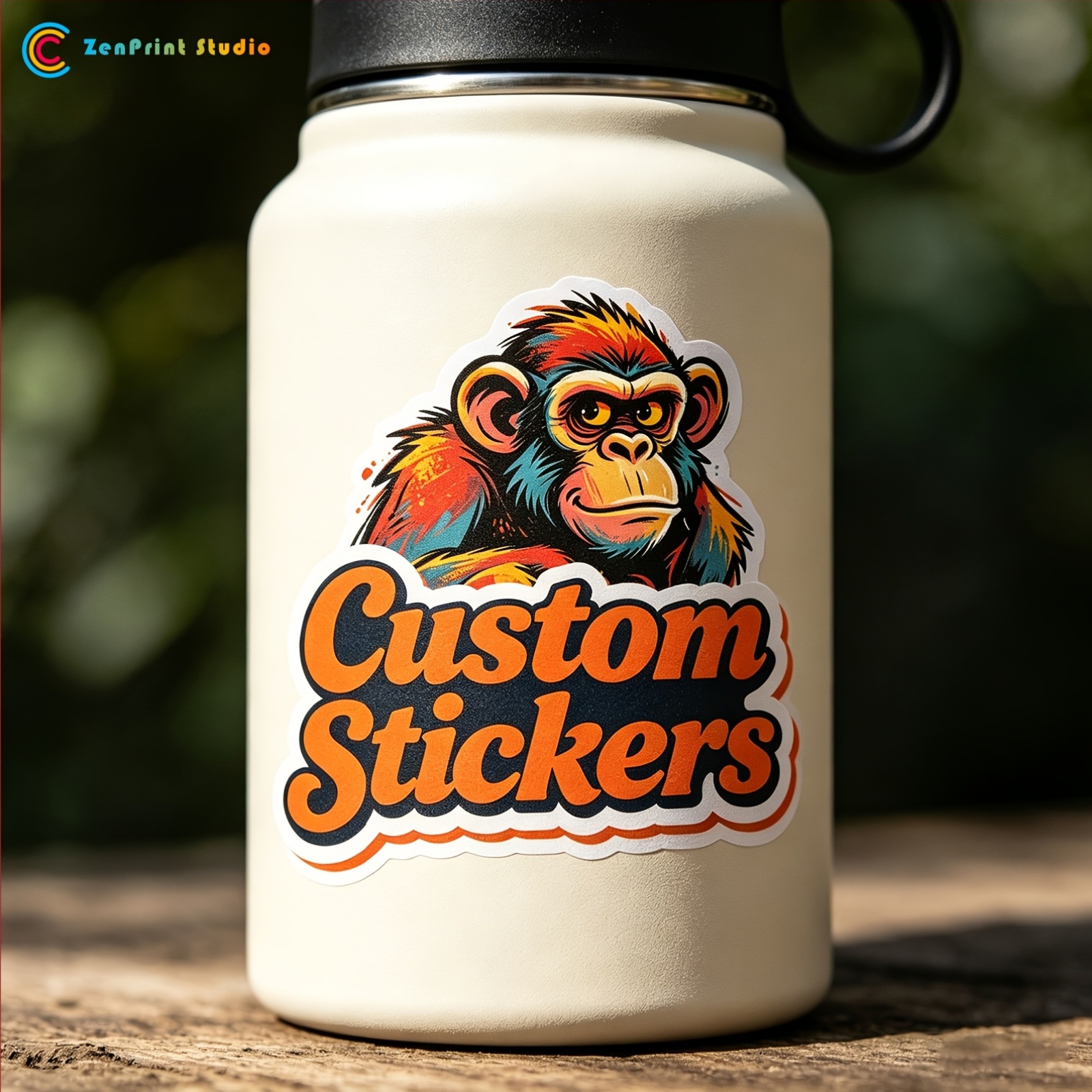 Custom Irregular Self-Adhesive Stickers, No Mold Fee