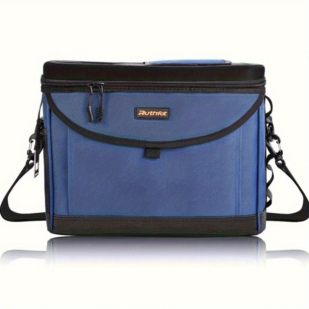 Equipped With Cup Holder Insulation Bag, Hardtop Single Shoulder Camping Bag, Suitable For Both Male And Female Hiking Bags, Effectively Providing Long-lasting Insulation And Ensuring The Freshness Of Various Foods