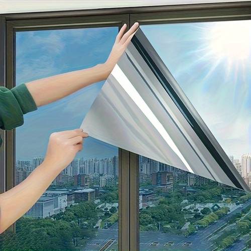 1 roll of privacy 2 1 striped frosted decorative for room bedroom bathroom door and window film electrostatic adsorption installation is convenient