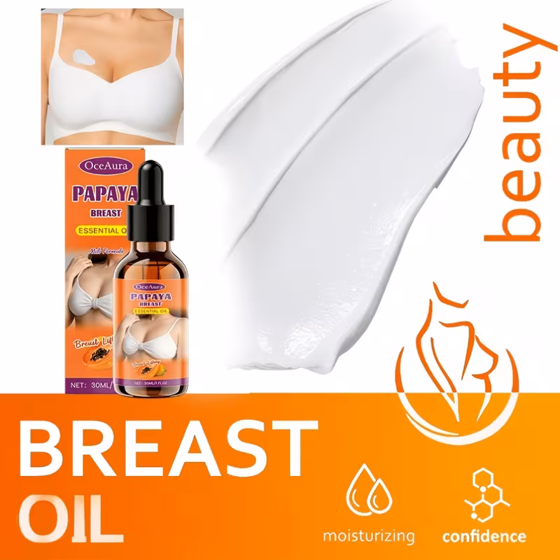 bust massage essence breast firming containing papaya sodium hyaluronate tocopherol and glycerin a hydrating and tightening serum designed for a fuller providing moisturizing care for womens bodies and skin suitable for types Product details 4