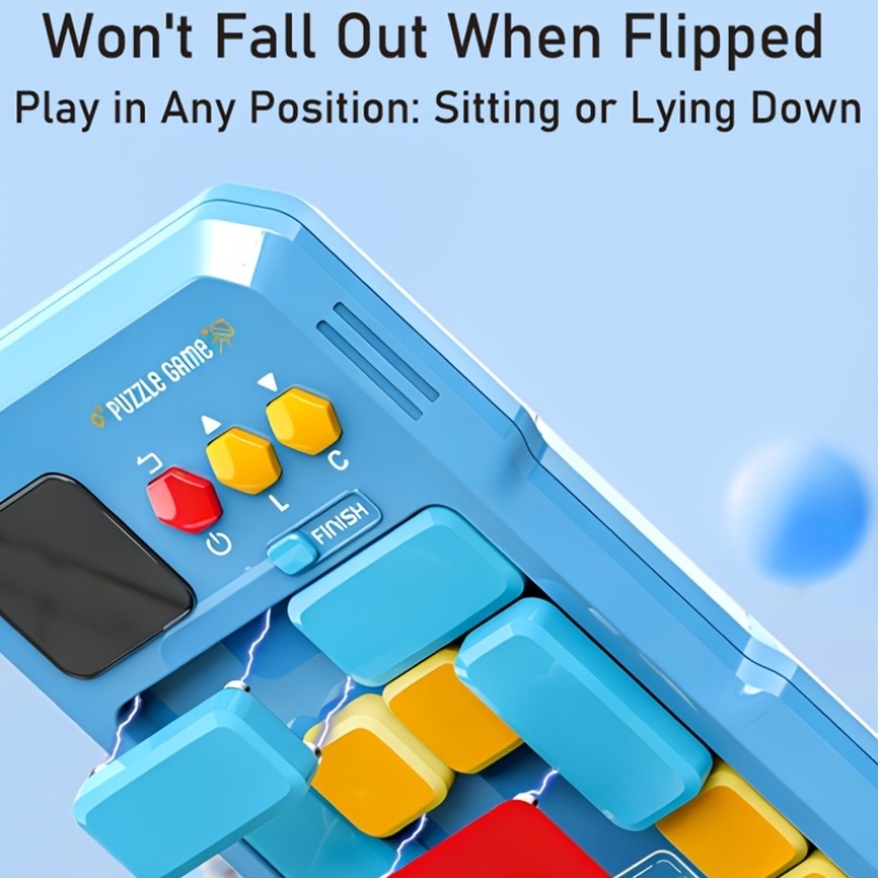 Logical Sliding Puzzle Electronic Building Blocks Game