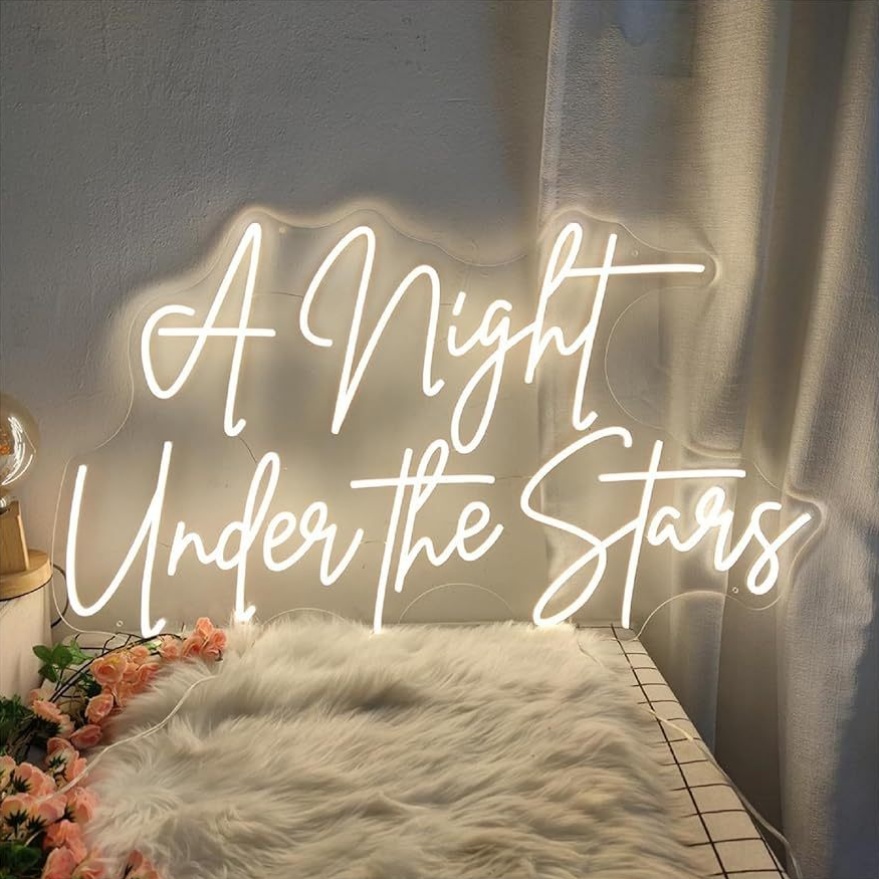 1  night   neon sign for wall decoration led signs   neon light sign decoration neon light for   wall decoration cute neon signs gift birthday wedding party neon sign for wall bedroom aesthetic decoration 0