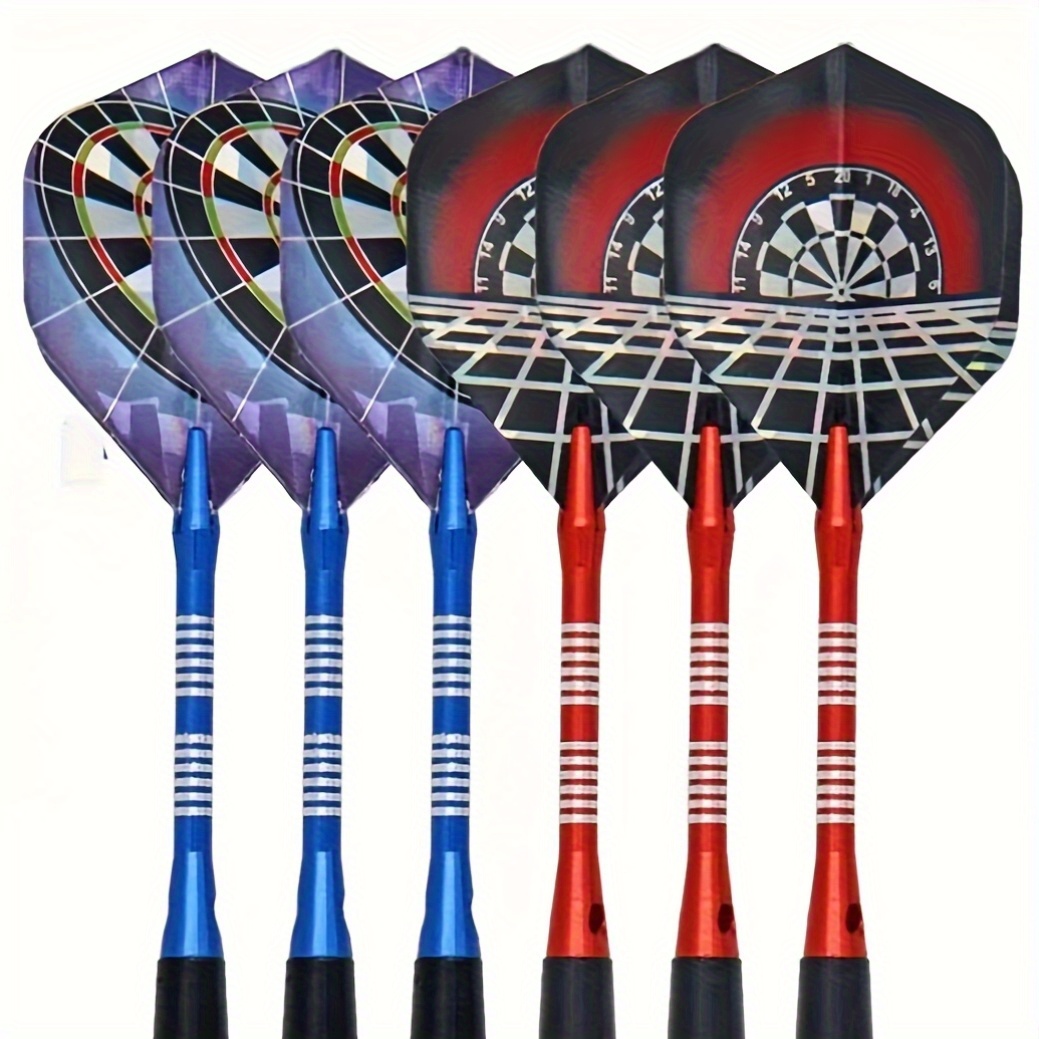 144pcs Durable PET Dart Flights Set