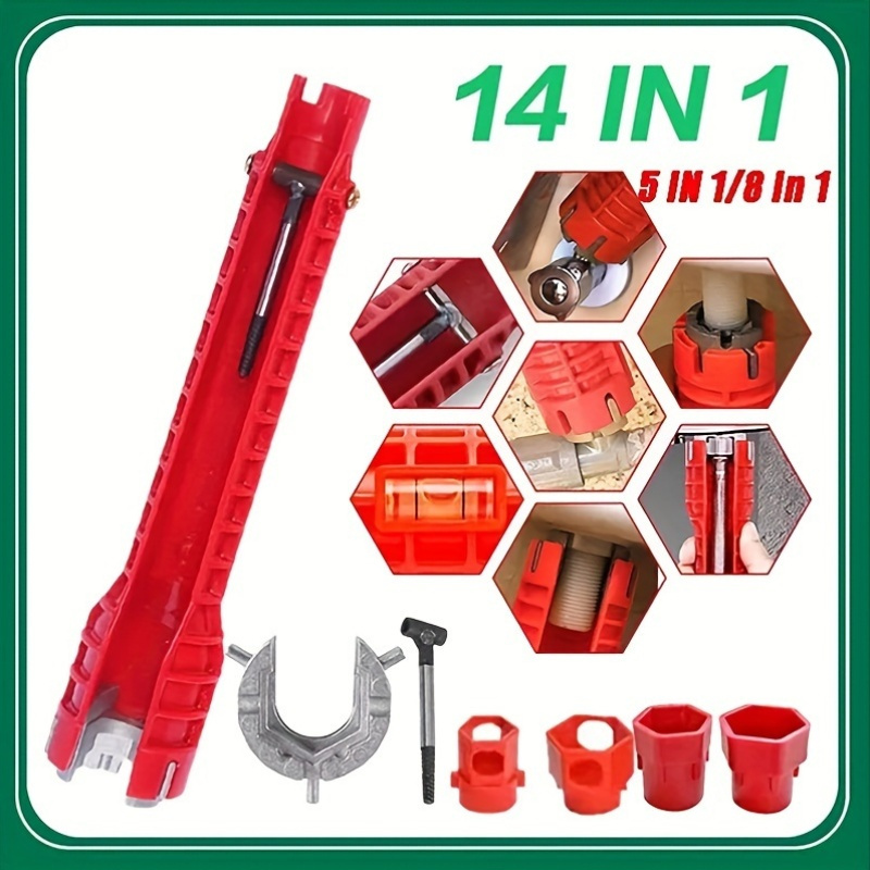 

Faucet And Installation Tool, Plastic, Abs , For Bathroom Piping, Hot Installation, , Faucet, Washbasin, , , Disassembly, Tool, , Activity