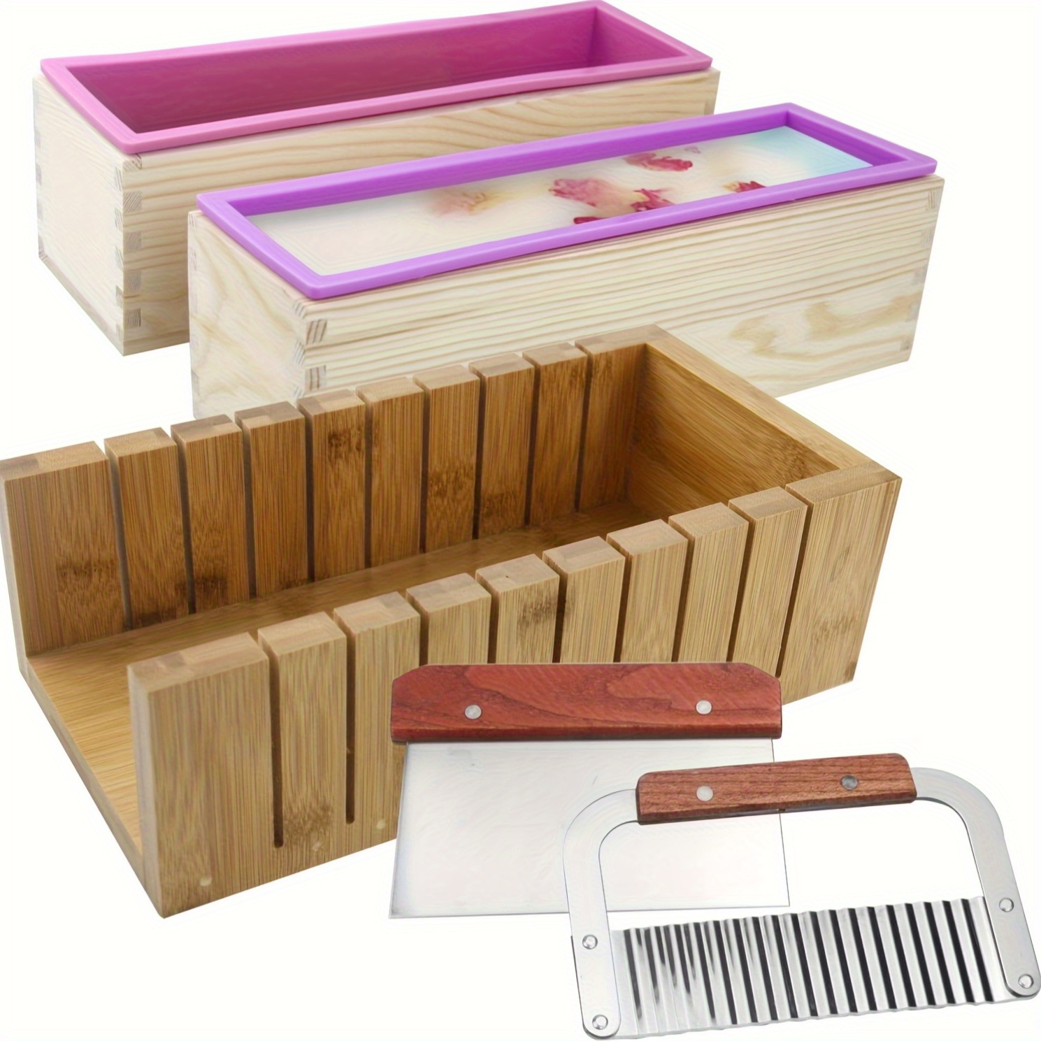 Komplettes Seifenherstellungs-Set DIY – Inkl. Silikonform, Werkzeuge & Sicherheitszubehör