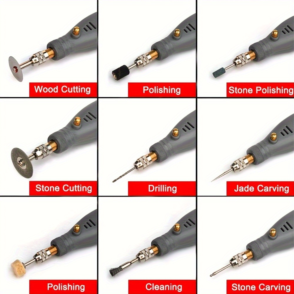 Boxed Set of Grinding Heads, 39/113/150pcs