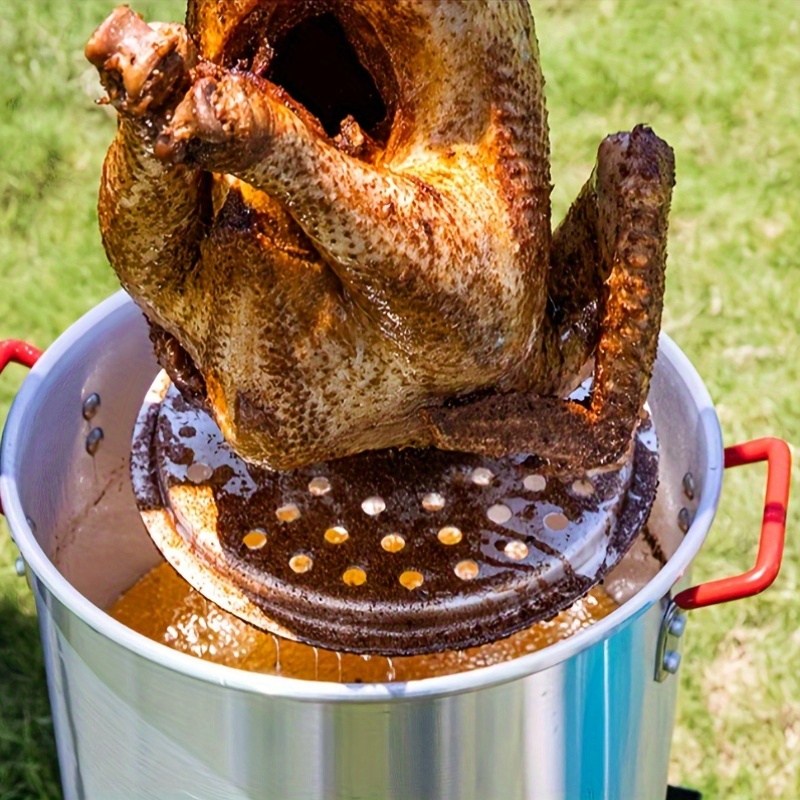 304 Stainless Steel 11-Inch Fryer Pot With Fahrenheit Control For Large Families