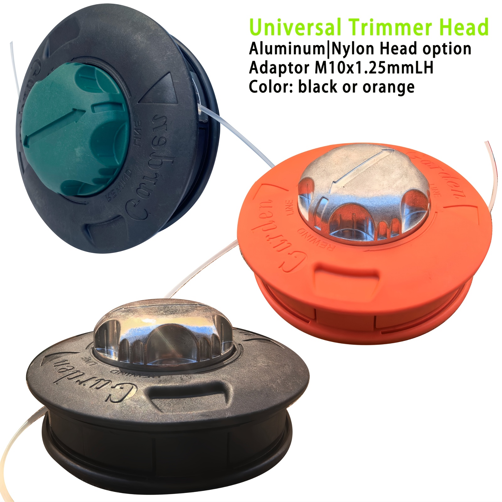 Aluminum Bump Feed Line Trimmer Head for Brush Cutter and Grass