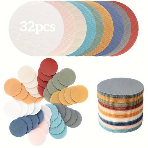 32pcs 4 inches circle spot markers carpet floor dots for classroom decoration games and activities