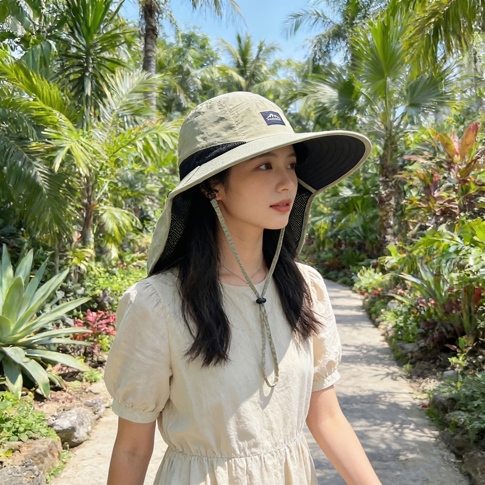 Men's Panama Hat with Quick-Dry and Breathable Mesh