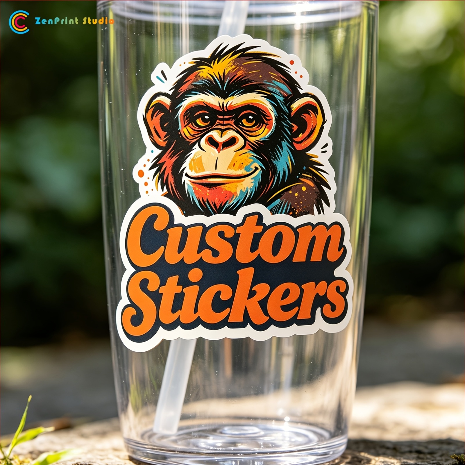 Custom Irregular Self-Adhesive Stickers, No Mold Fee
