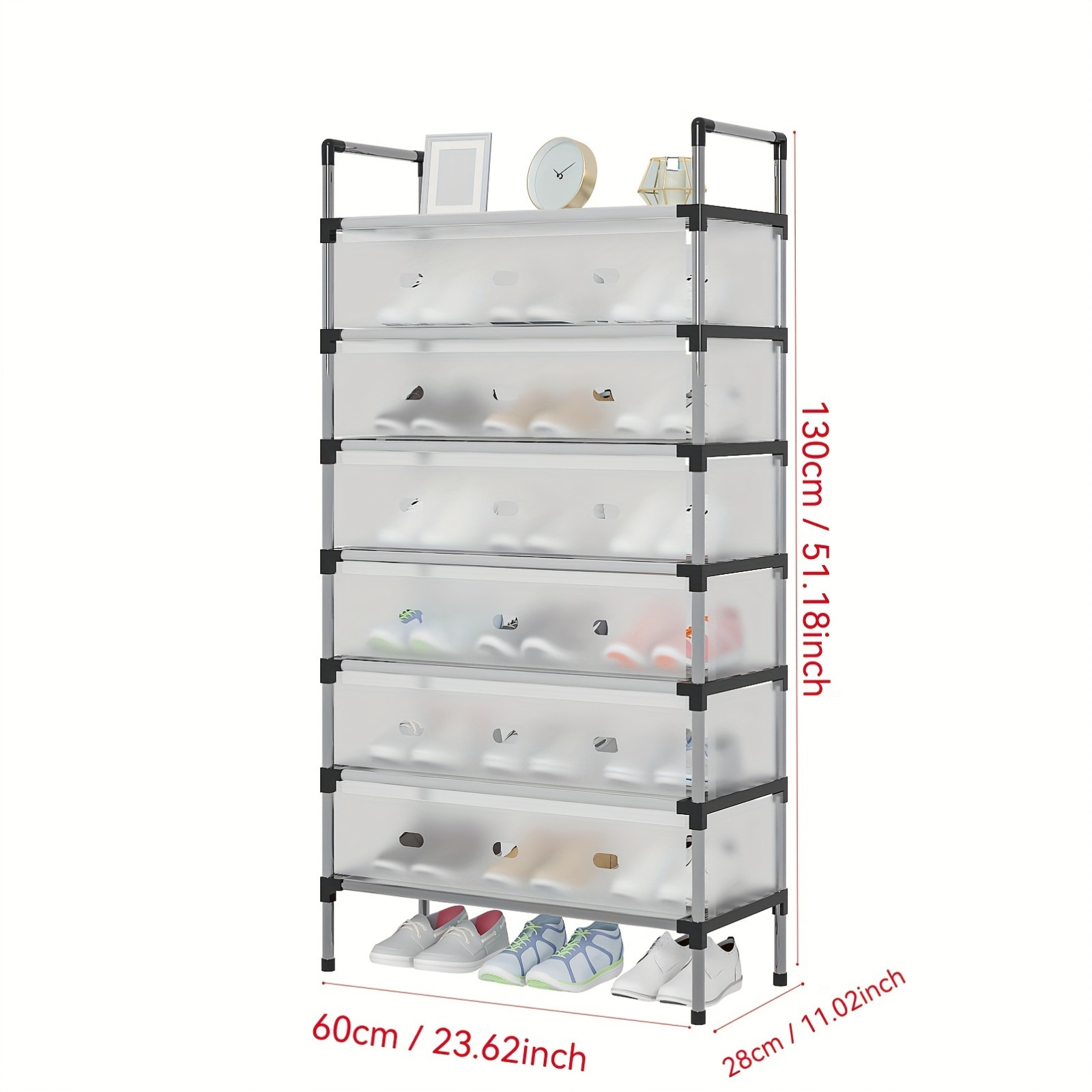 compact dustproof shoe rack a lightweight metal storage cabinet     and an   for offices or reading areas Product details 6