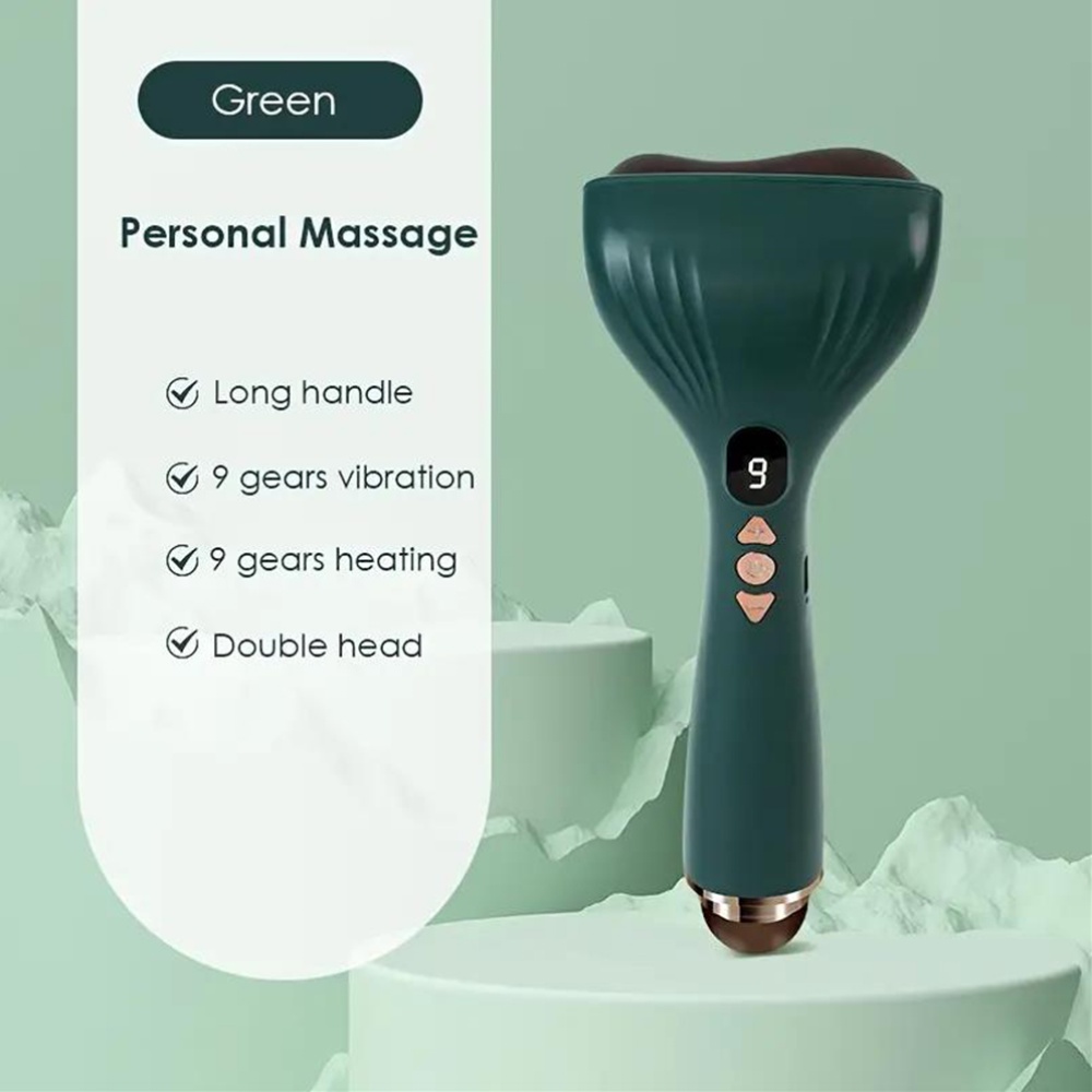 Vibrating Massager USB Electric Scraping Board, Rechargeable Battery, Portable Facial Massager with Adjustable Intensity, Ergonomic Design, Suitable for Home Use, Skincare Tool, Face Massager, Face Massager for Women, Beauty Routine - Image 5