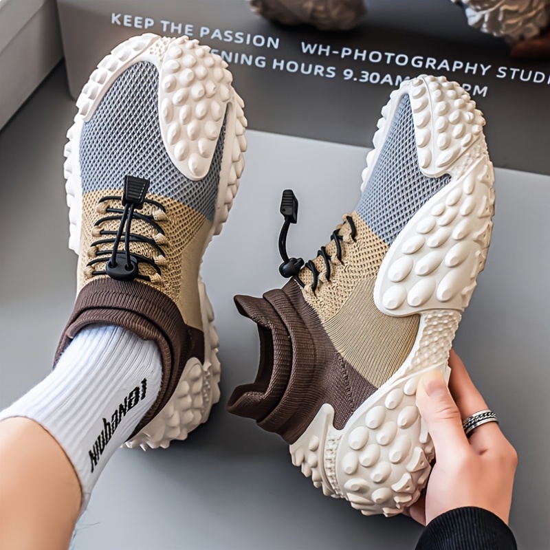 New Fashion Durian Fly Weave Athletic Shoes Tire Sole Slip-On Lazy Shoes
