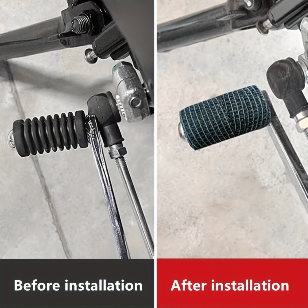 Gommino Leva Cambio Moto 4PCS - Copertura Antiscivolo 8mm Per Protezione Scarpe - Foto 12