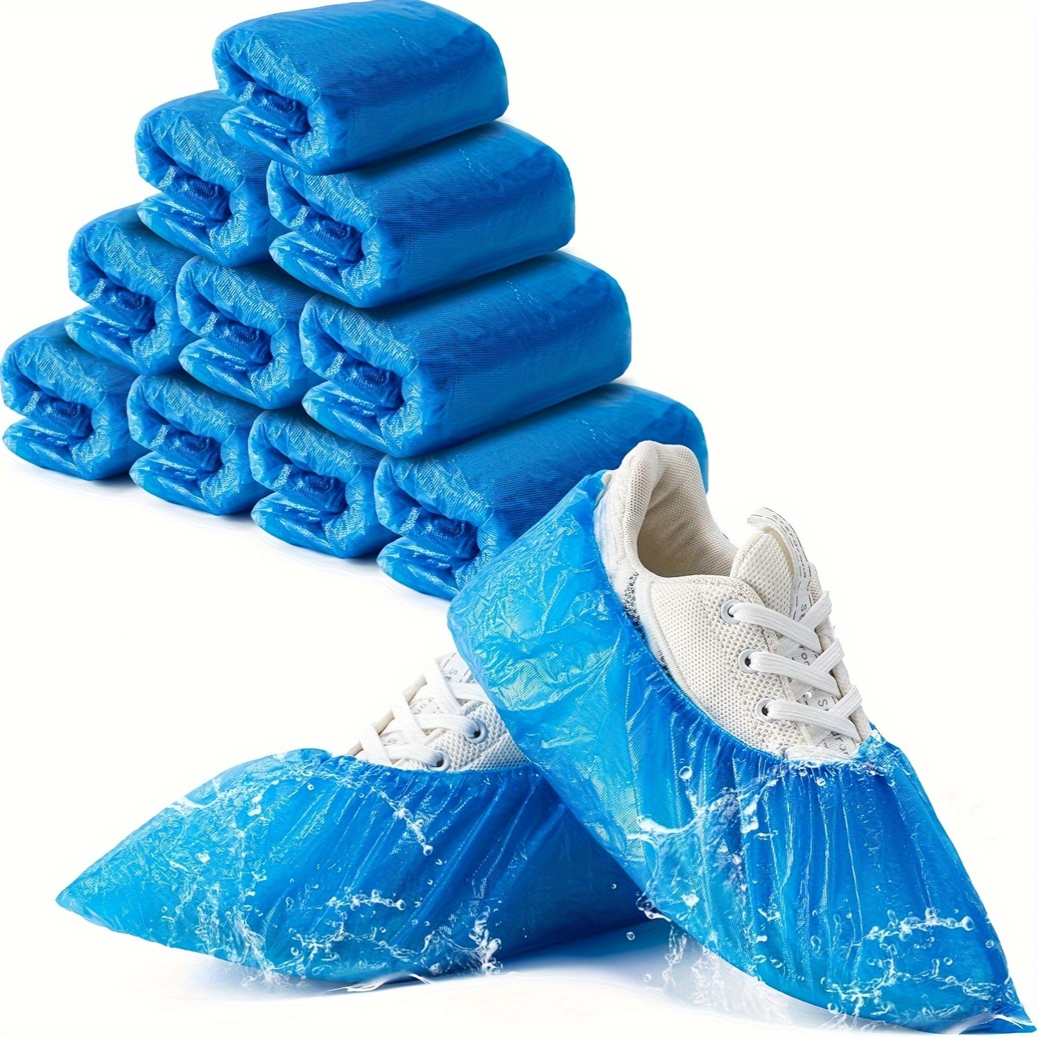 disposable shoe covers durable plastic rainproof boot shoe Temu Oman