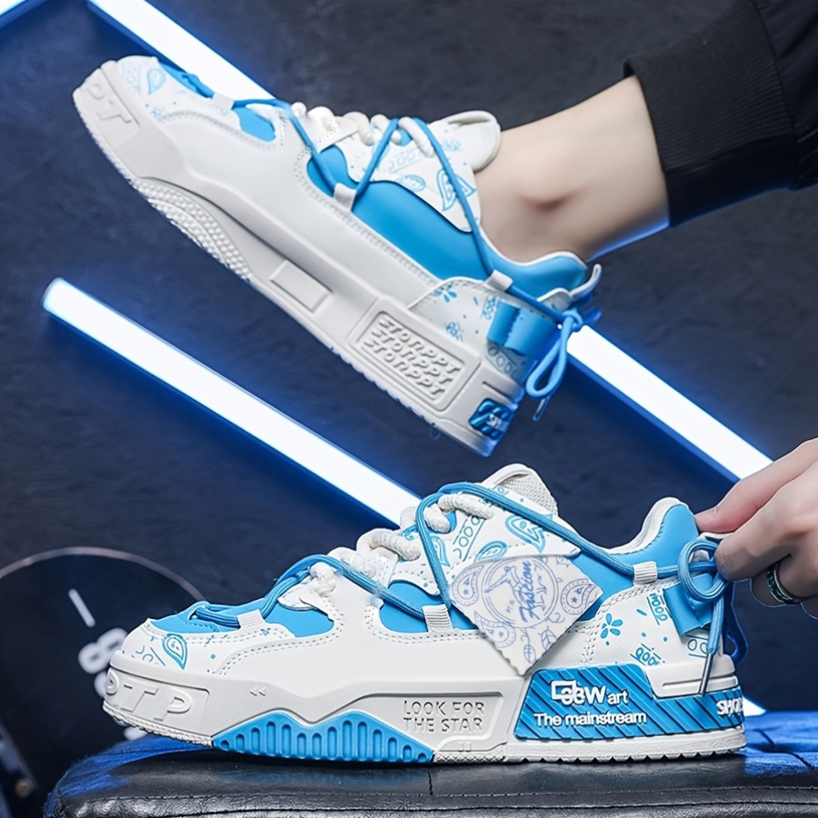 mens 2025 new arrival breathable fashion sneakers Temu Mexico