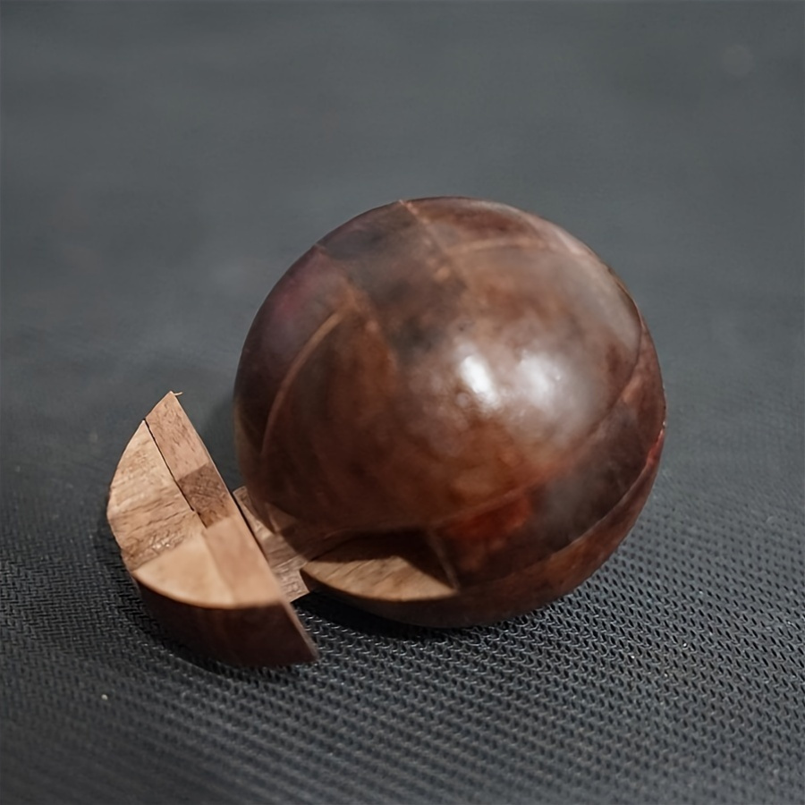 Magic Ball Wooden Puzzle Brain Teaser