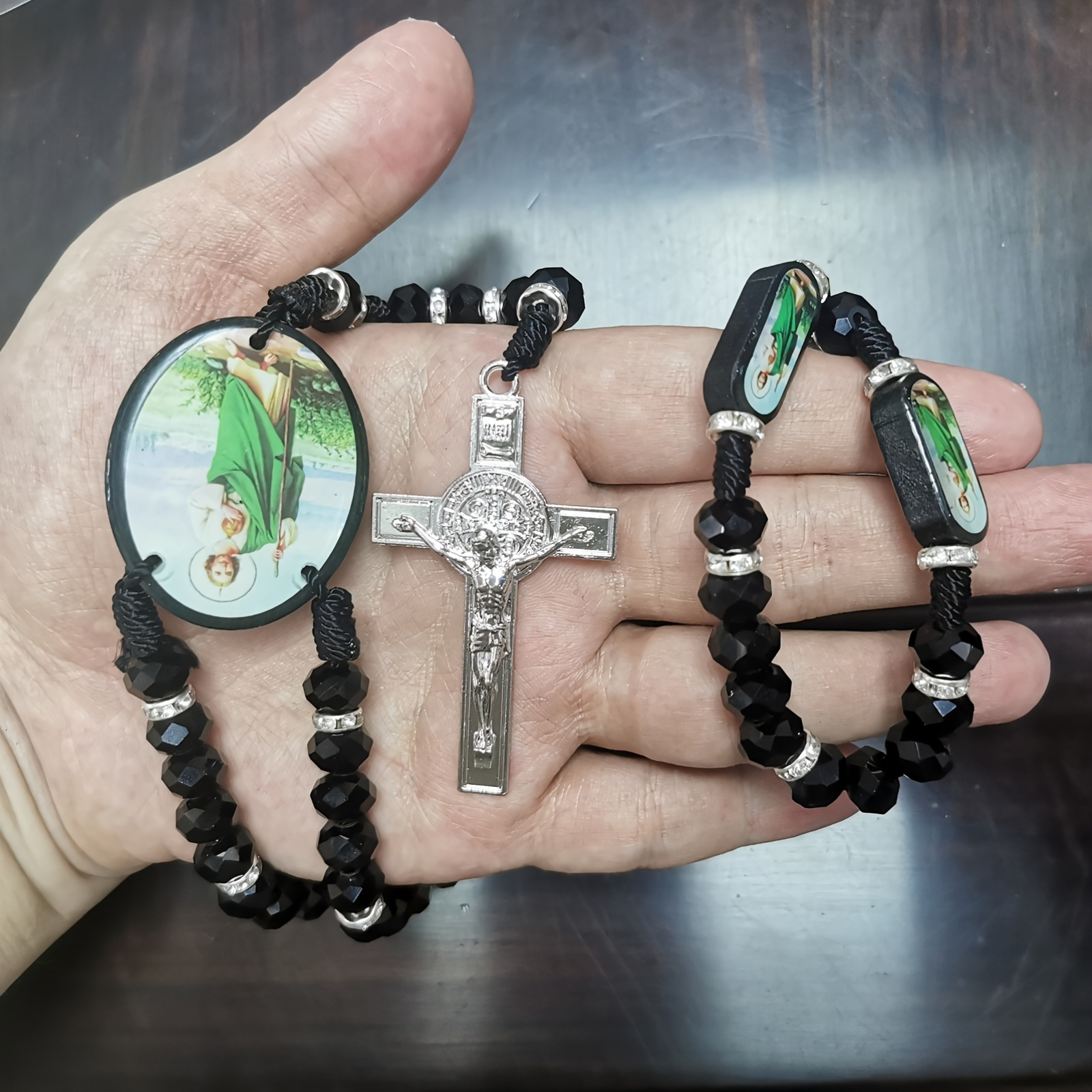 Christian Crucifix Cross Necklace, Easter Gift