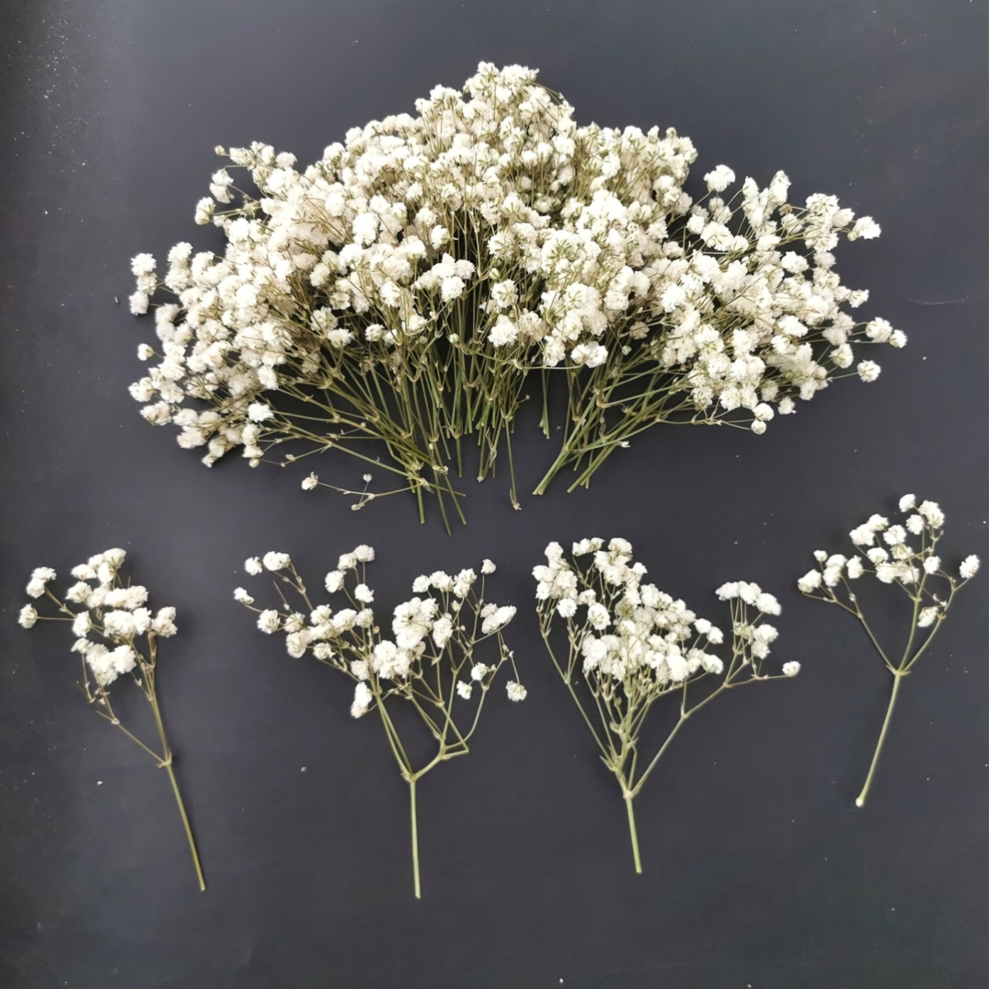 60pcs white green artificial  s breath flowers plastic   flowers for indoor outdoor home decor ideal for weddings engagements christmas halloween thanksgiving valentines   festivals   shower gifts flower decoration