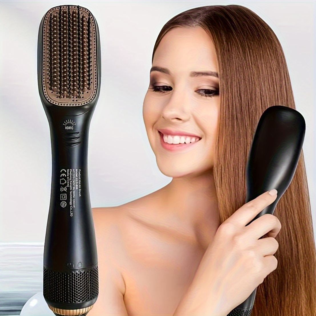 in hair straightener blow dryer styling iron in Temu