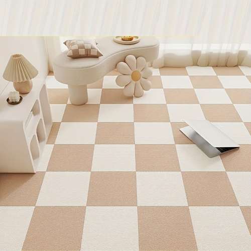Fichiouy 24 X 24 Self Adhesive Carpet Tile 15 Pcs Carpet Tiles For Home Furnishings Floor