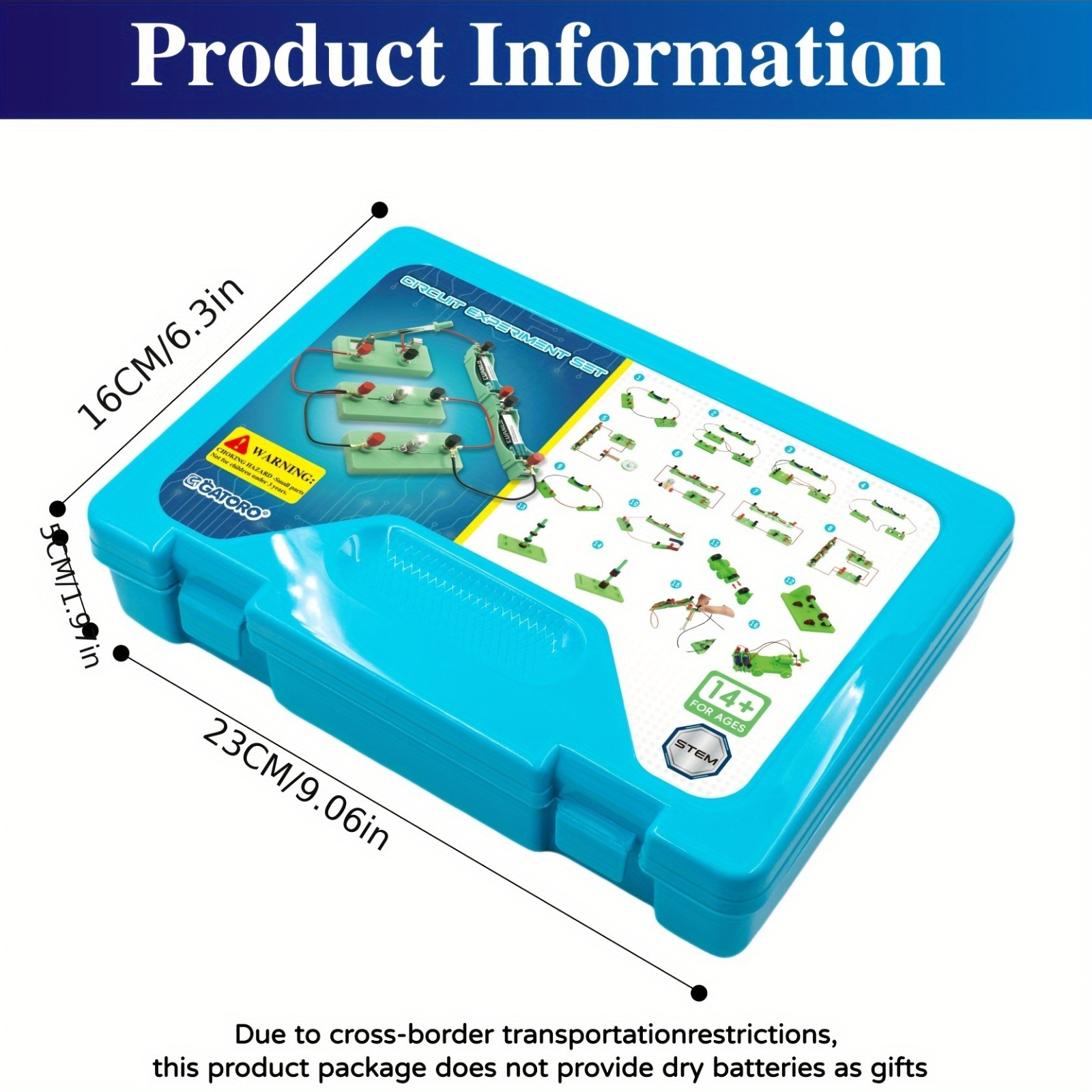 STEM Physics Experiment Kit for Basic Circuit Exploration