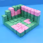 无限翻转魔方 3D打印益智解压神器 成人手部运动玩具 创意桌面摆件 无限反转魔方 立体拼图 减压魔术方块 高精度可旋转模型
