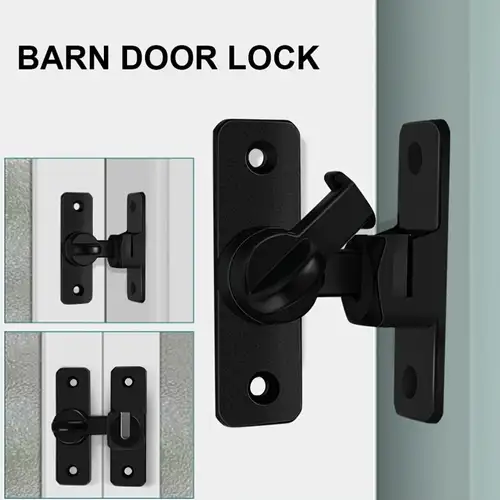 Butory Front Door Latch Lock BUTORY Sliding Barn Door Lock, Heavy Duty Gate ...