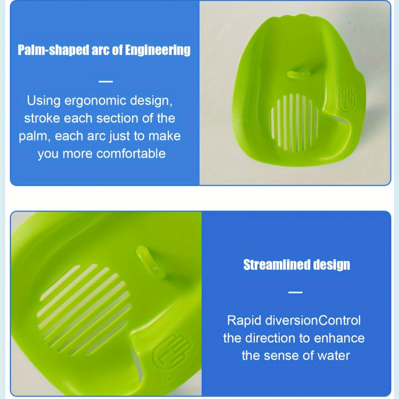 Universal Swimming Paddles for Professional Training