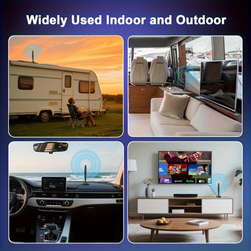 2026 metal long distance     high definition 4k tv antenna 180 mile     reception   long distance   reception mode usb complete additions   suitable for smart tv   indoor tv antenna Product details 8