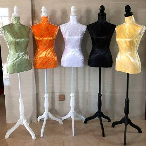 1pc adult mannequin hanger half mannequin with pin inserting cloth half body human display mannequin rack