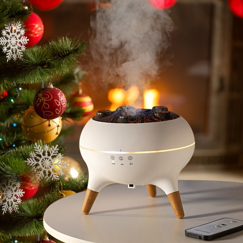 Pakrys Jellyfish Mist Aromatherapy Humidifier & Diffuser - 7 Color LED, Sound Activated, Auto Shut-Off, Cool Mist