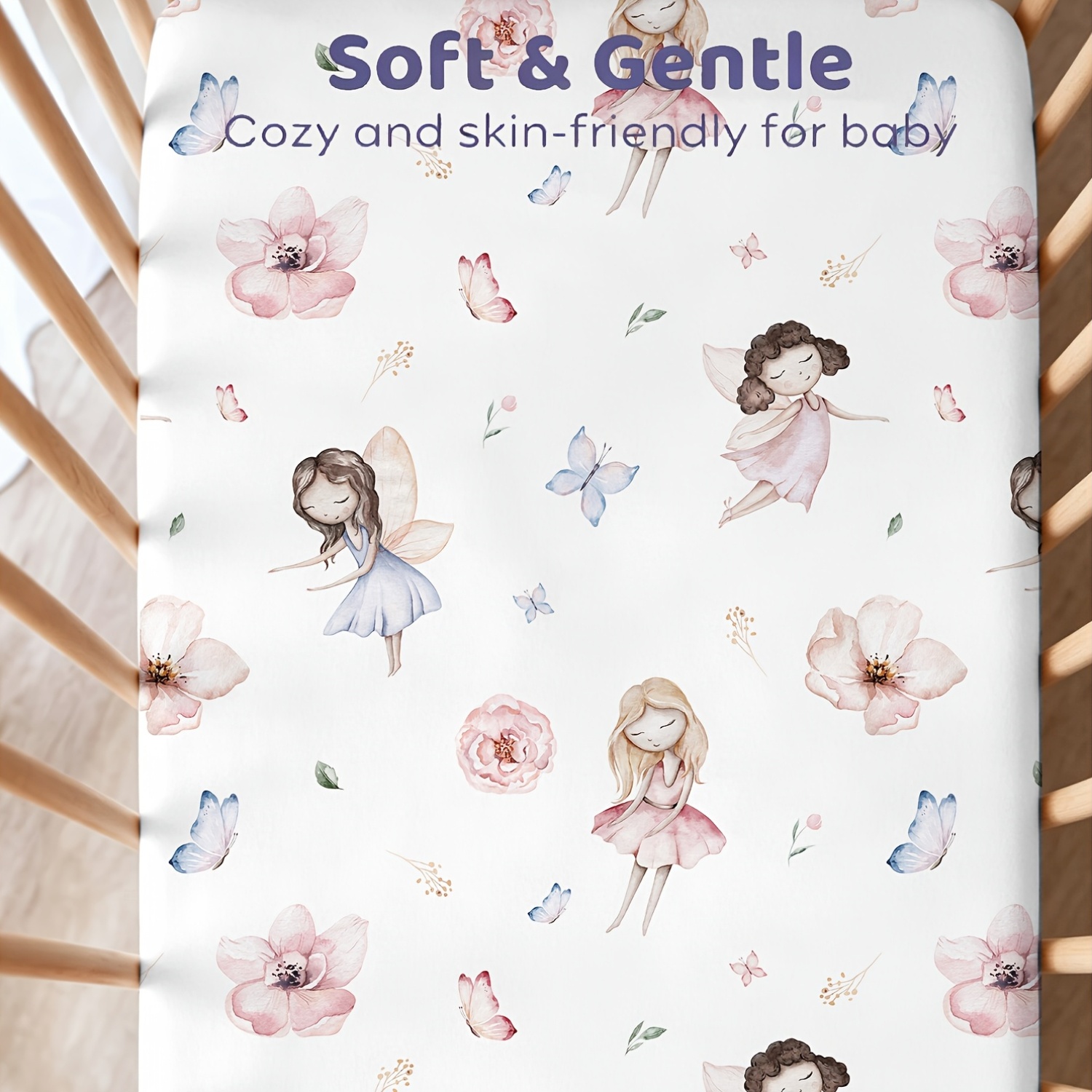 Standard 4-Pack Soft Microfiber Kids Fitted Sheets for Boys & Girls