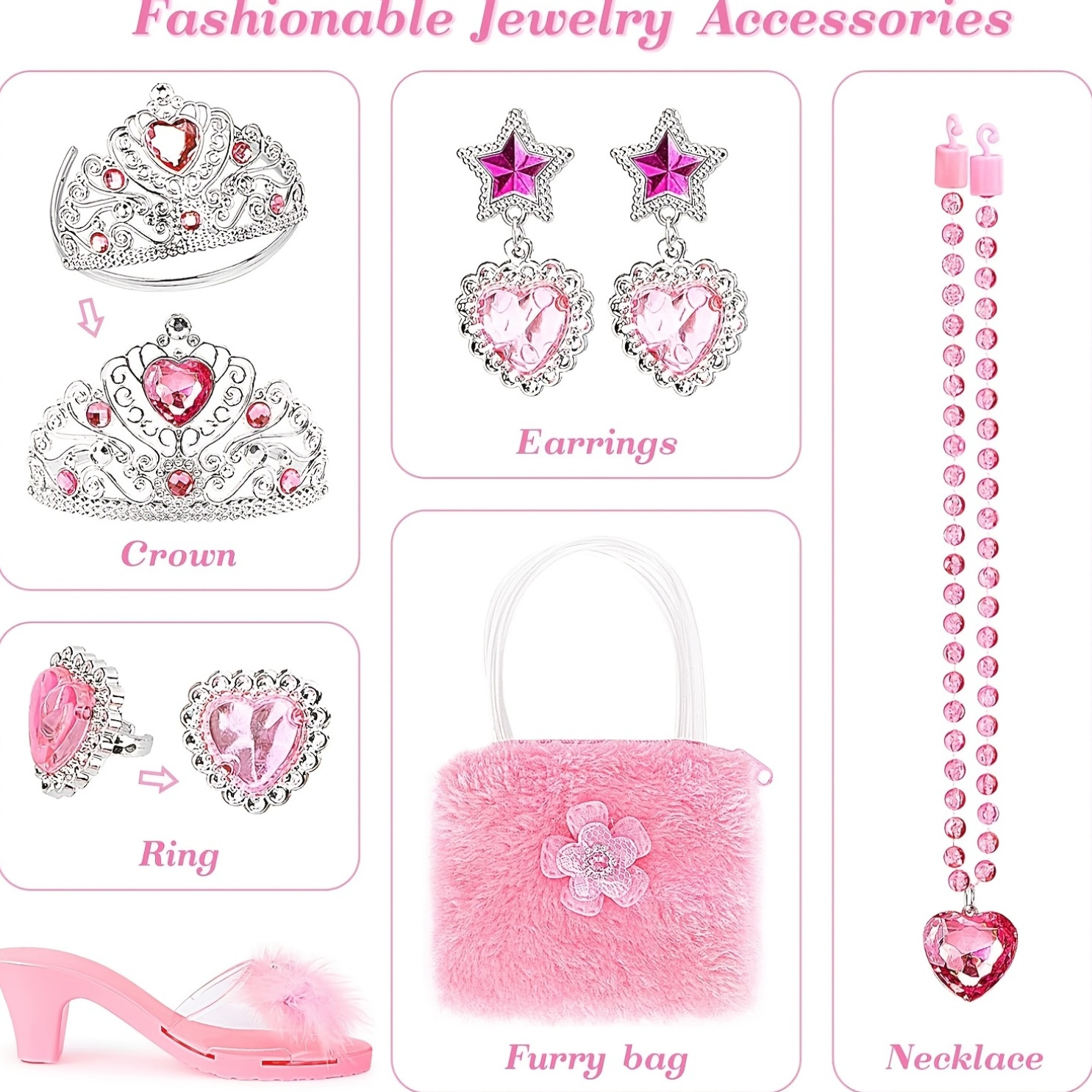 prinsessen verkleed set voor meisjes