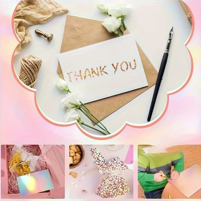 12 sheets holographic cardstock 250gsm 92lb metallic paper - Temu Bahrain 12 sheets holographic cardstock 250gsm 92lb metallic paper - Temu Bahrain