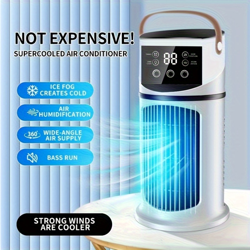 冷暖両用移動式小型エアコン ミニ冷暖エアコン 冷暖エアコンファン