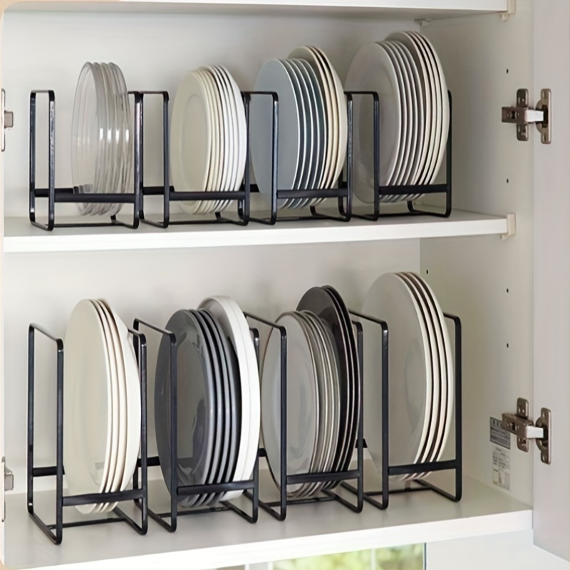 3  plate rack storage box vertical rack holder cabinet tableware storage box kitchen cabinet drying rack kitchen accessories