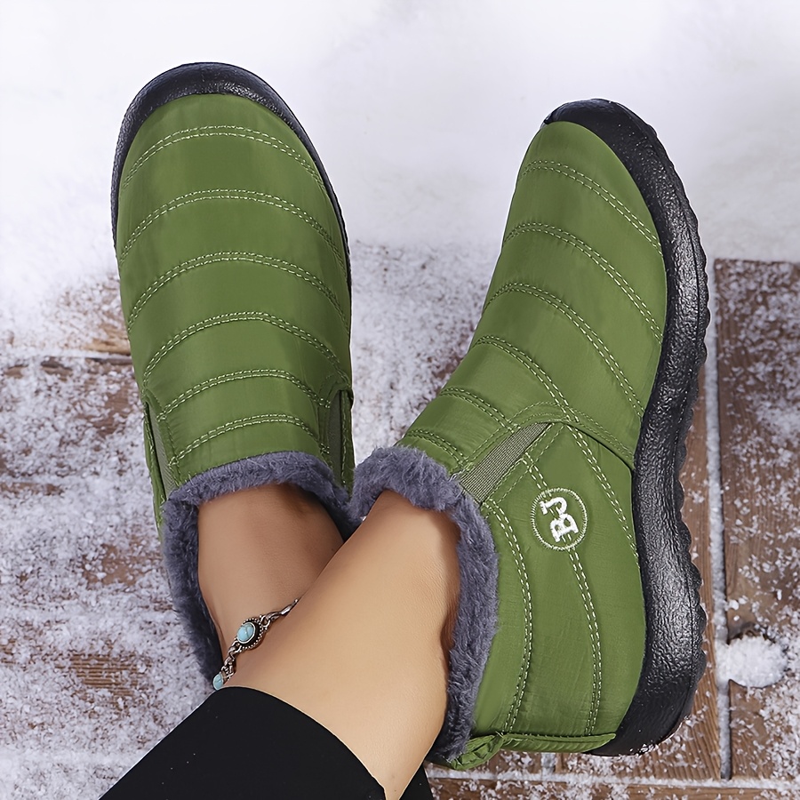 Ultra-Warm Winter Boots with Thick Sole