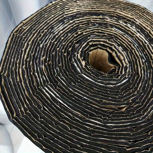 600cm long self high density insulation foam roll roof bedroom soundproofing and heat reduction noise reduction 0 5cm 50cm 600cm 1pc black bedroom soundproofing reflective surface self design suitable for homes cars boats pet nest house roof insulation diy cutting