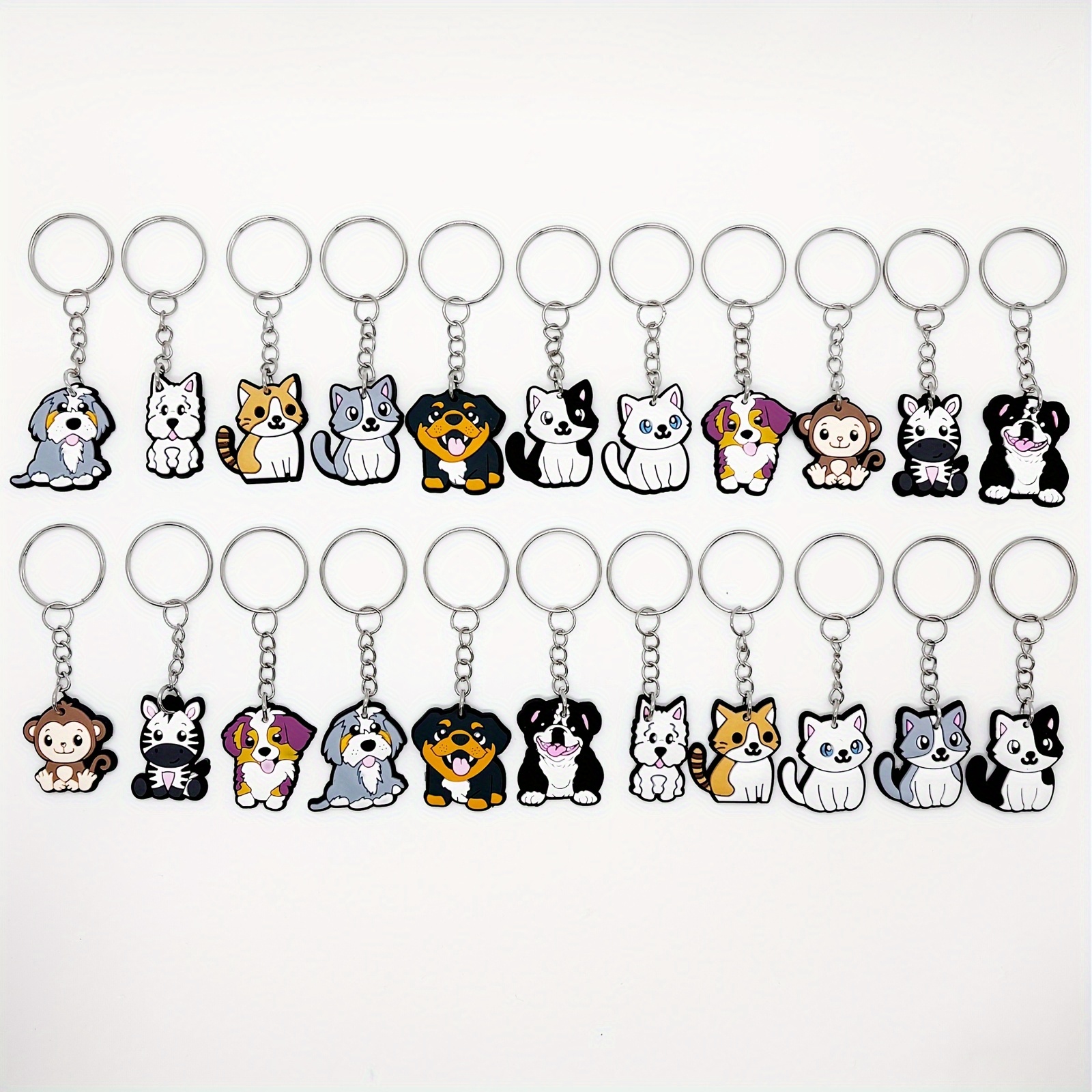 Porte-clés En Forme De Queue De Renard Mignon Avec Pendentif élégant En Ruban Et Nœud Pour Sac à Main, Décoration De Sac à Main