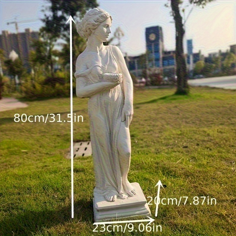 vintage europäischer und amerikanischer stil mosaik garten engel statue - outdoor skulptur mit verziertem  ,   für hochzeiten, fotografie hintergründe & terrassen dekor, hochzeitsdekoration, eleganter design, feines handwerk