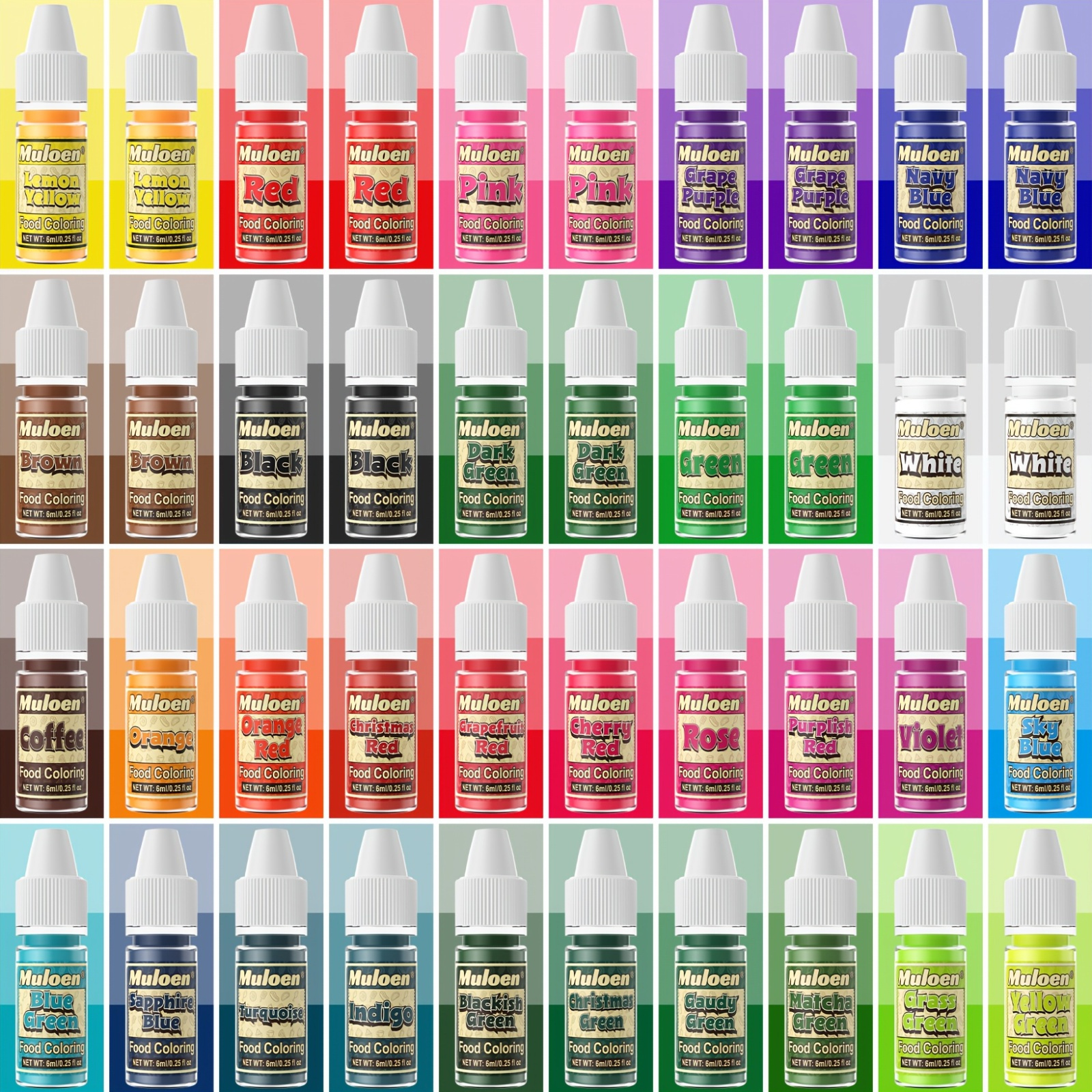 elfbar nachfüll pod läuft aus Colorants alimentaires, de toutes les couleurs main image 1